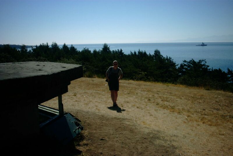 05 - Lisa in front of gun placement.jpg